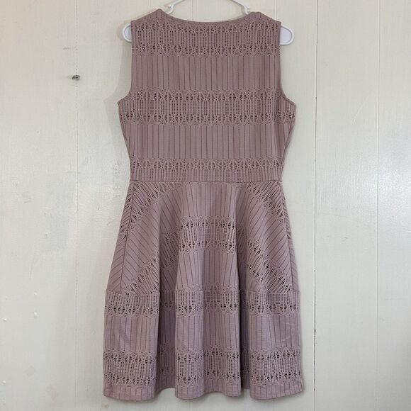 BCBGMaxazaria Amberly Dress Size Medium Lace Mini Dress Women’s Pink Pastel - Picture 2 of 11